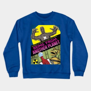 MST3K Mystery Science Promotional Artwork - Being From Another Planet Crewneck Sweatshirt